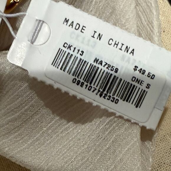 J. Crew Nautical charm bow hair clip barrette - Picture 6 of 7